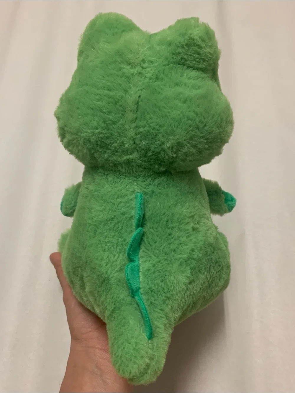 Green Crocodile Plush 8” Big Glitter Eyes Cute Stuffed Animal Alligator Toy